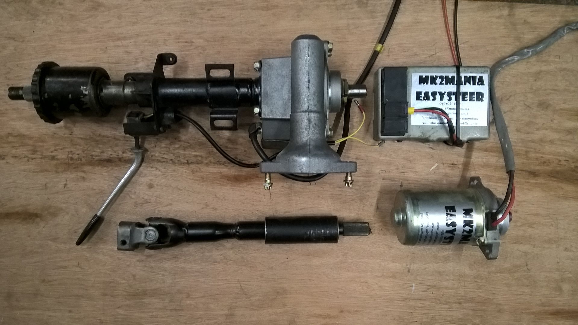 Easysteer Mk2 Jag Electric Power Steering Column Photo by mk2mania